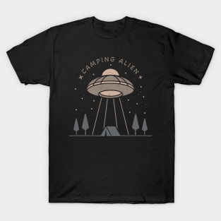 Camping Alien T-Shirt